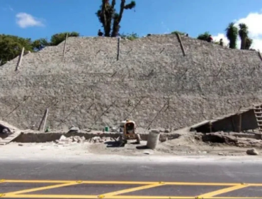Piramida kuno ditemukan di tengah pembangunan jalan di Meksiko. Foto: CINAH Hidalgo