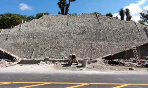Piramida kuno ditemukan di tengah pembangunan jalan di Meksiko. Foto: CINAH Hidalgo