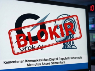 Komdigi Resmi Blokir Akses Grok AI Imbas Marak Deepfake Asusila Foto: detikINET via Gemini