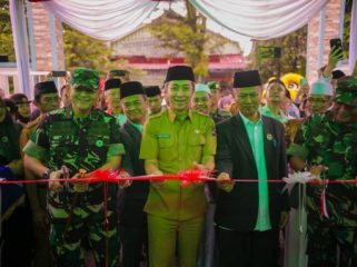 Wakil Wali Kota Bogor Dedie Rachim menghadiri bhakti lintas agama. (foto: kmf)