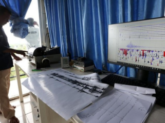 Badan Meteorologi, Klimatologi, dan Geofisika (BMKG) menyebut sebanyak 4.879 gempa mengguncang wilayah Indonesia pada bulan pertama 2026. (Foto: ANTARA FOTO/IRWANSYAH PUTRA)

