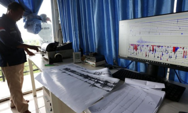 Badan Meteorologi, Klimatologi, dan Geofisika (BMKG) menyebut sebanyak 4.879 gempa mengguncang wilayah Indonesia pada bulan pertama 2026. (Foto: ANTARA FOTO/IRWANSYAH PUTRA)

