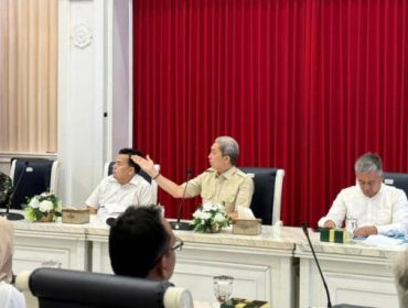 Rapat pembahasan pelaksanaan kinerja Pemkot Bogor selama ramadan. (foto: kominfo)