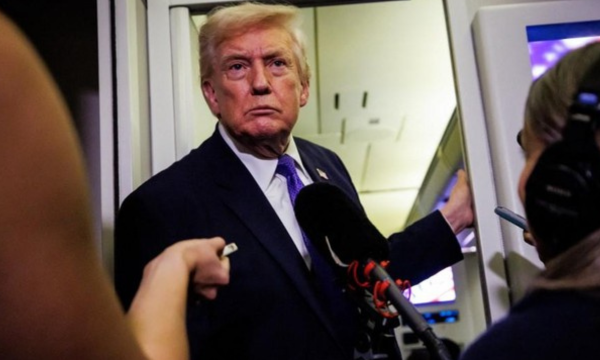 Trump Janji Rilis File Rahasia Alien dan UFO (Foto: Getty Images via AFP/SAMUEL CORUM)