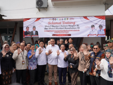 bupati bogor rudy susmanto percepat penanganan tbc. (foto kominfo kab bogor)