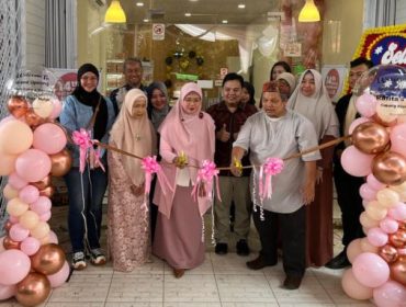 Pembukaan Rafita's cake rasakoe di Jalan Pasir Mulya, Sabtu (14/2/2026). (foto: ist)