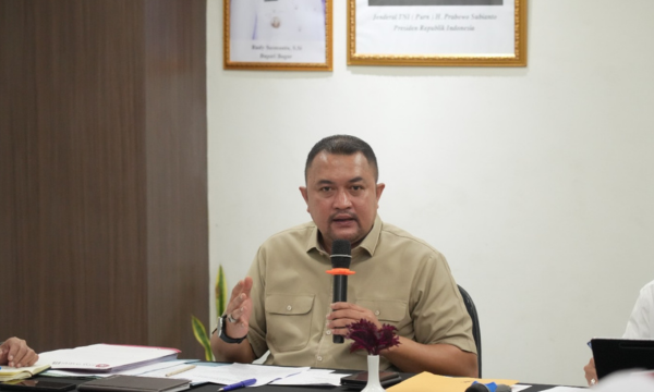 Bupati rudy susmanto. (foto ist)