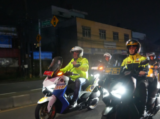 Bupati Bogor Rudy Susmanto patroli malam. (foto: ist)