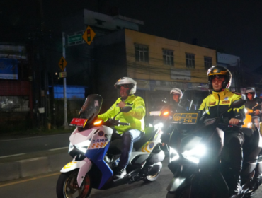 Bupati Bogor Rudy Susmanto patroli malam. (foto: ist)