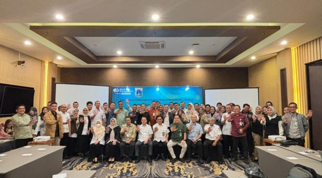 BPJS Ketenagakerjaan bersama Dinas Tenaga Kerja, Transmigrasi dan Energi Provinsi DKI Jakarta menyelenggarakan Rapat Koordinasi Pimpinan. (foto: ist)