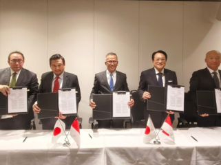 Perjanjian bisnis itu ditandatangani di Tokyo pada Januari 2026 oleh lima entitas dari SIG Group dan Taiheiyo Cement Group . (foto: sbi)