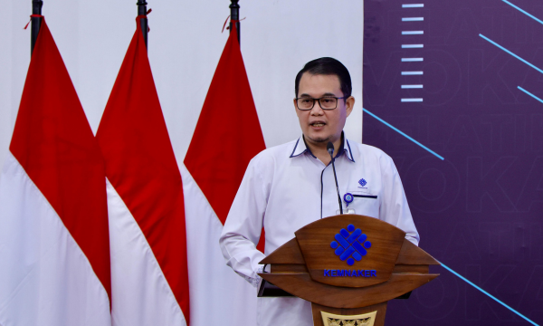 Direktur Jenderal Pembinaan Pelatihan Vokasi dan Produktivitas (Binalavotas) Kemnaker Darmawansyah. (foto kemenaker)
