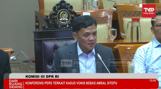 Ketua komisi II Habiburokhman. (foto: tvparlemen)