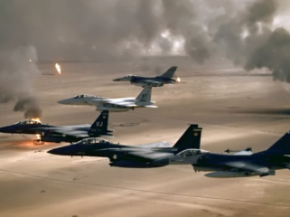 F-15 saat berada di langit Kuwait. Foto: Wikipedia