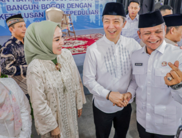 Wali Kota Bogor Dedie A Rachim dan Wakil Wali Kota Bogor Jenal Murtaqien. (foto: kominfo)