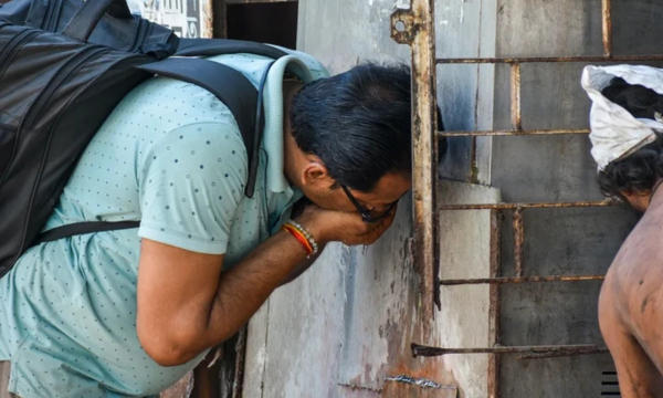 Gelombang panas di India. (Foto: CNN)