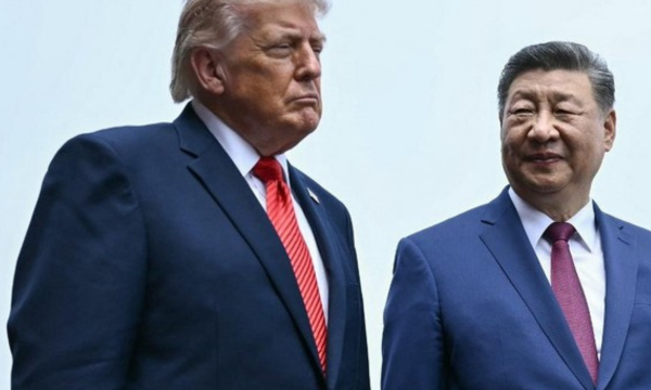 Trump Akui AS Mata-matai China Habis-habisan Usai Bertemu Xi Jinping. (Foto: AFP/BRENDAN SMIALOWSKI)
