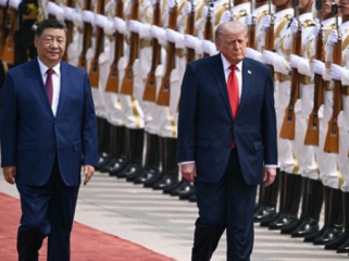 Trump Bawa Bos Tesla, Apple, dan Nvidia Temui Xi Jinping, Ini Tujuannya (Foto: AFP/BRENDAN SMIALOWSKI)