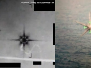 Viral UFO di Natuna, Mirip Objek Misterius di Rekaman Pentagon. (Foto: X.com)