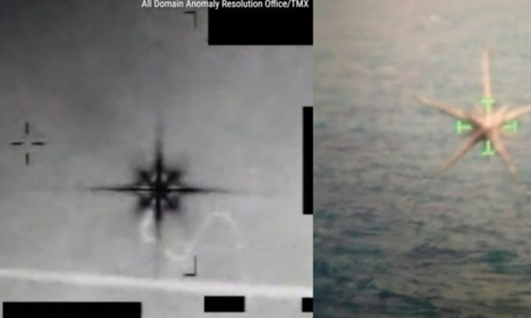 Viral UFO di Natuna, Mirip Objek Misterius di Rekaman Pentagon. (Foto: X.com)