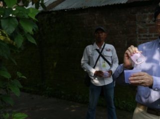 Bill Gates saat di Yogyakarta. (Foto: Dokumentasi Bill Gates)