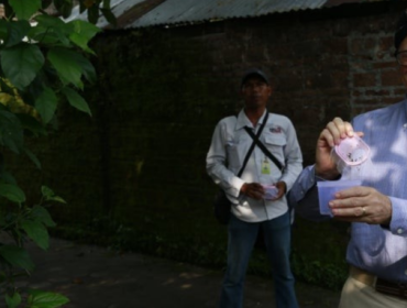 Bill Gates saat di Yogyakarta. (Foto: Dokumentasi Bill Gates)