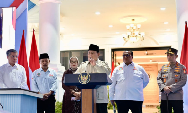 Presiden Prabowo. (foto: humas kemenaker)