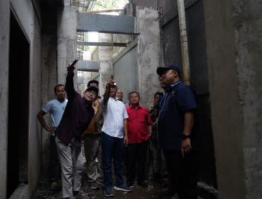 sidak hotel prima. (foto: ist)