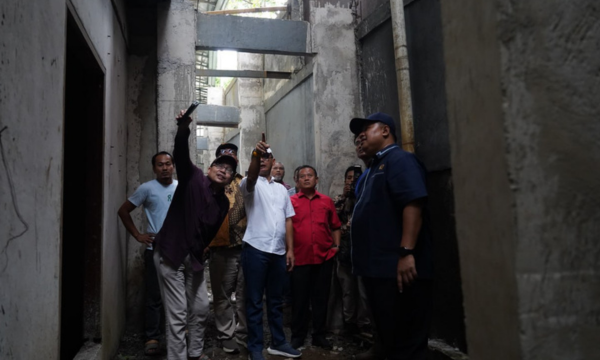 sidak hotel prima. (foto: ist)