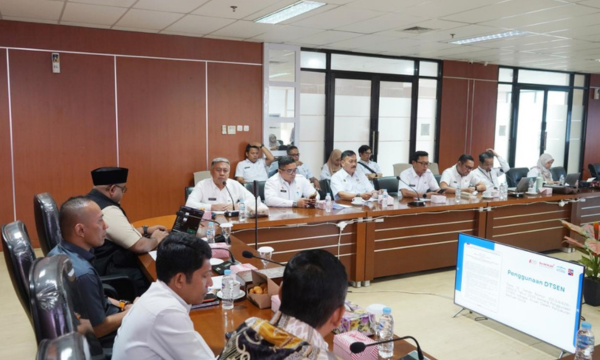 DPRD Kota Bogor bahas DTSEN. (foto: humpro)