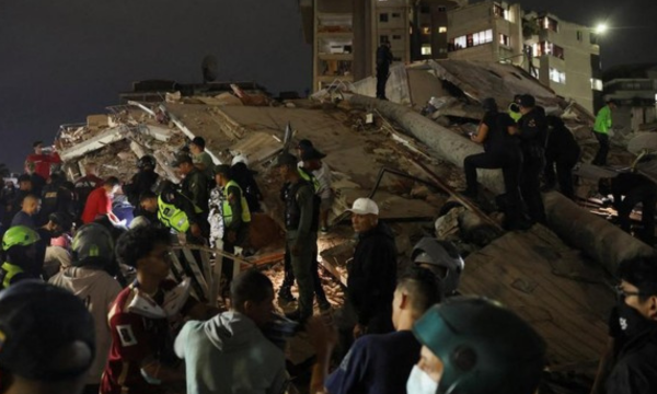 Kerusakan akibat gempa Venezuela. (Foto: REUTERS/Leonardo 
Fernandez Viloria)

