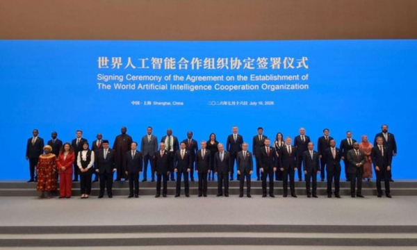 China dan 28 negara, termasuk Indonesia, membentuk WAICO untuk tata kelola AI global. (Foto: Komdigi) 