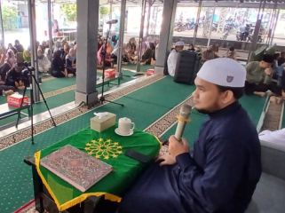 Peringatan 1 Muharram di DKM Al-Madinah. (foto: ist)