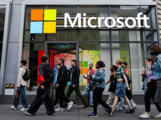 Kantor Microsoft di New York (Foto: Getty Images/Craig T Fruchtman)