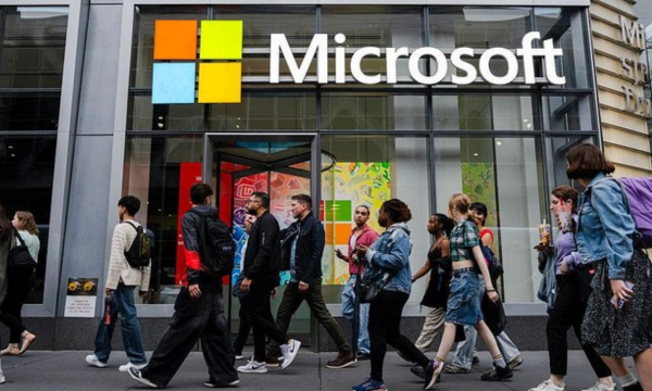 Kantor Microsoft di New York (Foto: Getty Images/Craig T Fruchtman)
