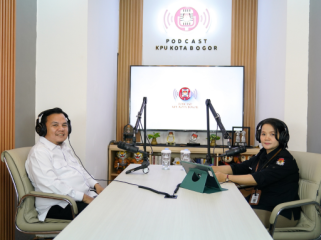 podcast kpu kota bogor. (foto: humpro)