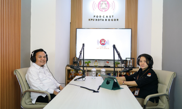 podcast kpu kota bogor. (foto: humpro)