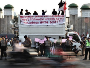 Demo 27 Agustus, Komdigi Ingatkan Warga Tidak Sebar Kebencian  di Medsos. Ilustrasi demo 27 Agustus 2026. (Foto: Rifki Afifan Pridiasto)