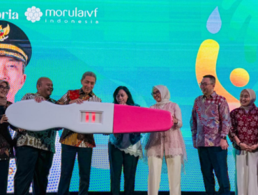 Wali Kota Bogor Dedie A Rachim menghadiri launching embria. (foto: kominfo)