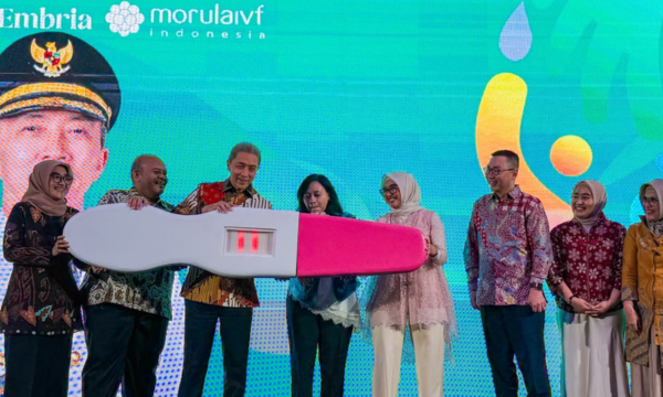Wali Kota Bogor Dedie A Rachim menghadiri launching embria. (foto: kominfo)