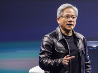Bos Nvidia Jensen Huang menolak prediksi kiamat AI pada 2030, 
menyebutnya berlebihan. (Foto: AFP/I-HWA CHENG)
