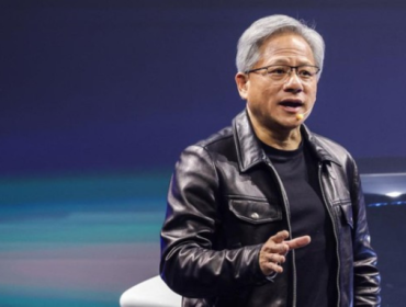 Bos Nvidia Jensen Huang menolak prediksi kiamat AI pada 2030, 
menyebutnya berlebihan. (Foto: AFP/I-HWA CHENG)
