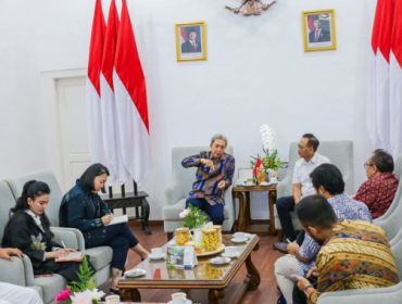 Wali Kota Bogor, Dedie A. Rachim, menerima audiensi rombongan Indonesia City Investment Accelerator (ICIA) di Paseban Punta, Balai Kota Bogor, Kamis (24/9/2026).
