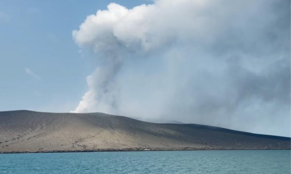 Gunung Anak Krakatau. (Foto: Istimewa/Pemprov Lampung)