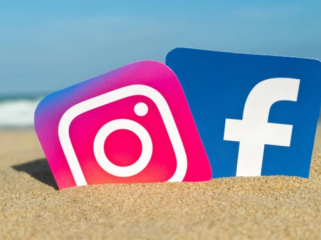 Ilustrasi media sosial Facebook dan Instagram. (Foto: tanuha2001/shutterstock)