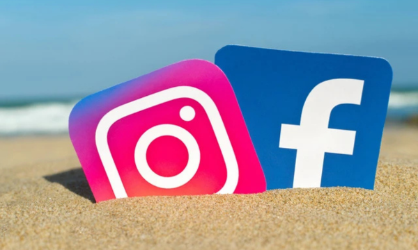 Ilustrasi media sosial Facebook dan Instagram. (Foto: tanuha2001/shutterstock)