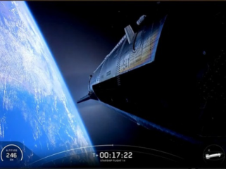 Roket Starship SpaceX Berhasil Capai Orbit Bumi untuk Pertama 
Kalinya (Foto: SpaceX)
