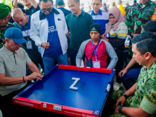 Sebanyak 128 pasang atau 256 peserta mengikuti Open Tournament Orado Domino memperebutkan Piala Panglima TNI yang dilaksanakan oleh Kodim 0606/Kota Bogor di Taman Ekspresi, Minggu (27/9/2026).