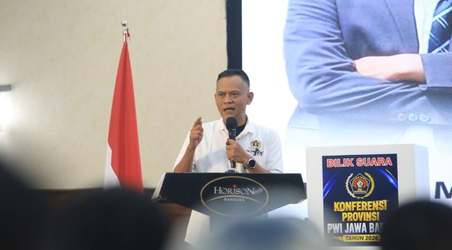 Ketua PWI Jabar tantan shulton. (foto: ist)