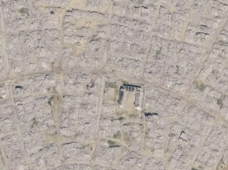 Terekam Google Earth: Skala Kehancuran Gaza yang Mengguncang 
Nalar. Gaza yang hancur. (Foto: Google Earth)
